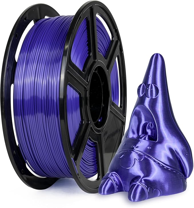 Flashforge 3D Printer Filament Silk PLA 1.75mm 1kg Spool-Dimensional Accuracy by FLASHFORGE