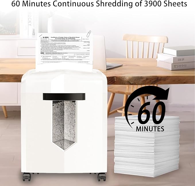 Bonsaii Micro Cut Shredder, Portable - Image 4
