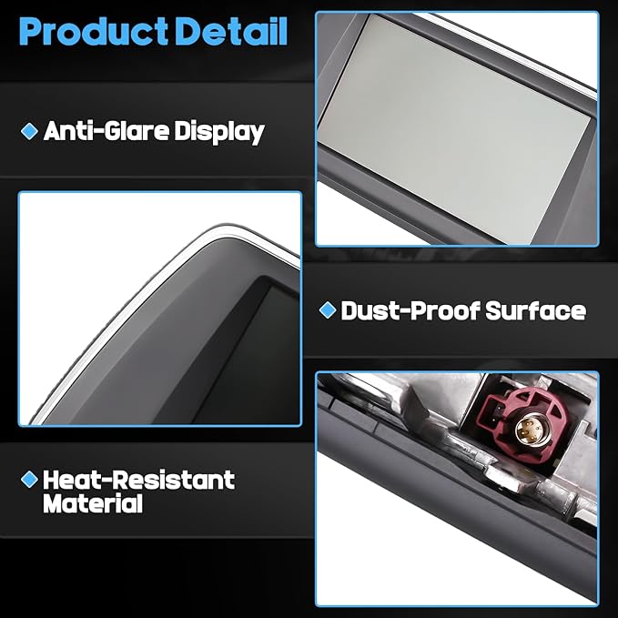 6.5'' Information GPS Dash Display Screen Fit - Image 4