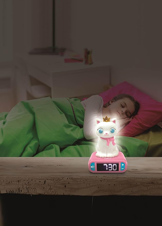 LEXiBOOK - Kitten Digital Alarm Clock - Image 5