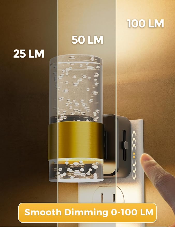 L LOHAS LED Night lights plug into wall, Soft Light Night Light - Image 2