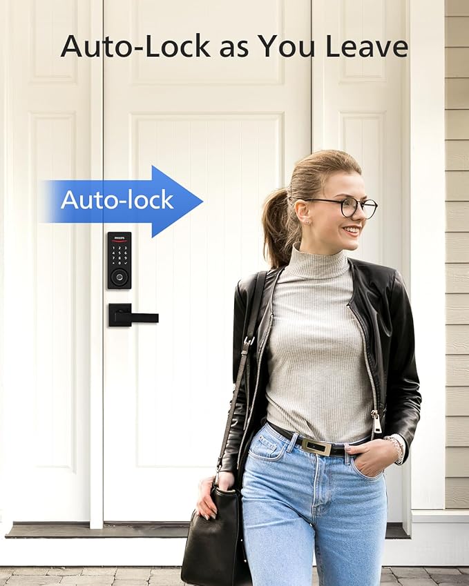 Philips Wi-Fi Smart Door Lock, Keyless Entry Door Lock - Image 7