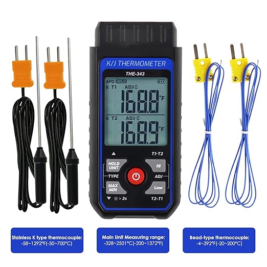 Thermocouple Thermometer Digital K Type Thermometer - Image 3