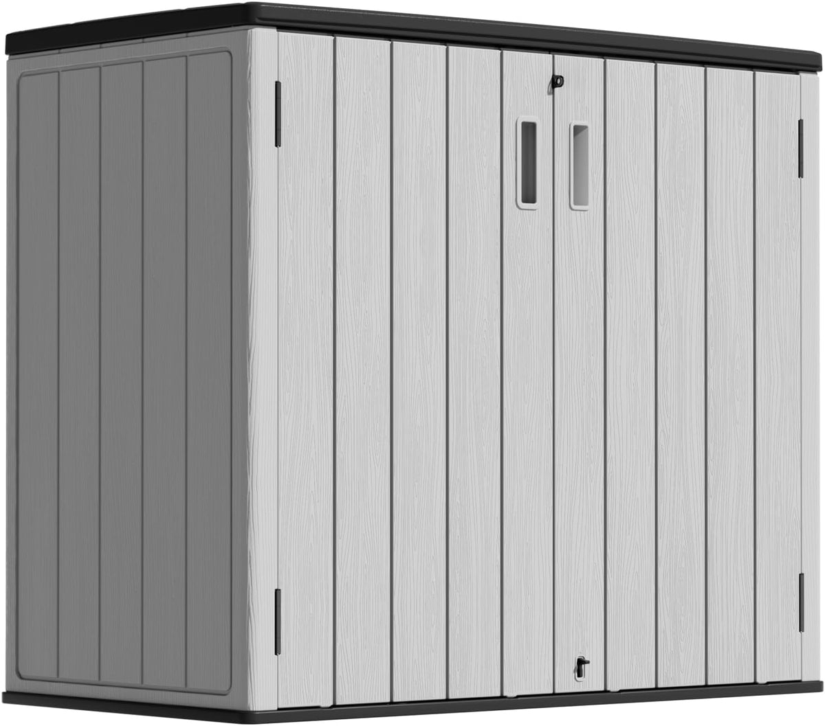 zzm 37 cu.ft outdoor storage shed double-wall hdpe, main product view