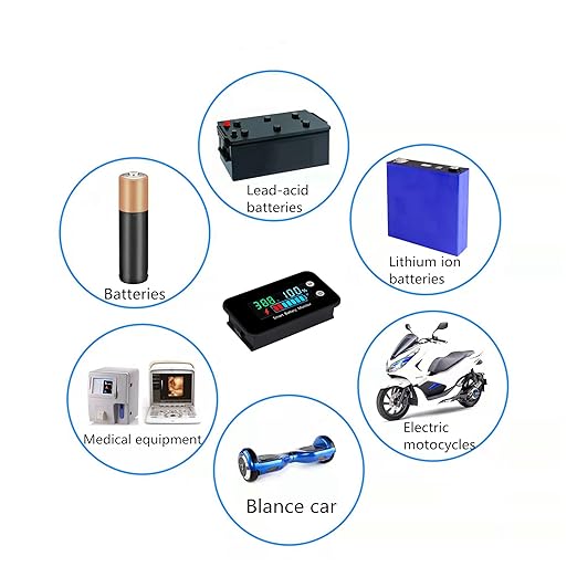 IPX7 Waterproof Battery Monitor12v 24v 36v 48v 60v 72v, Car Motorcycle Golf - Image 7