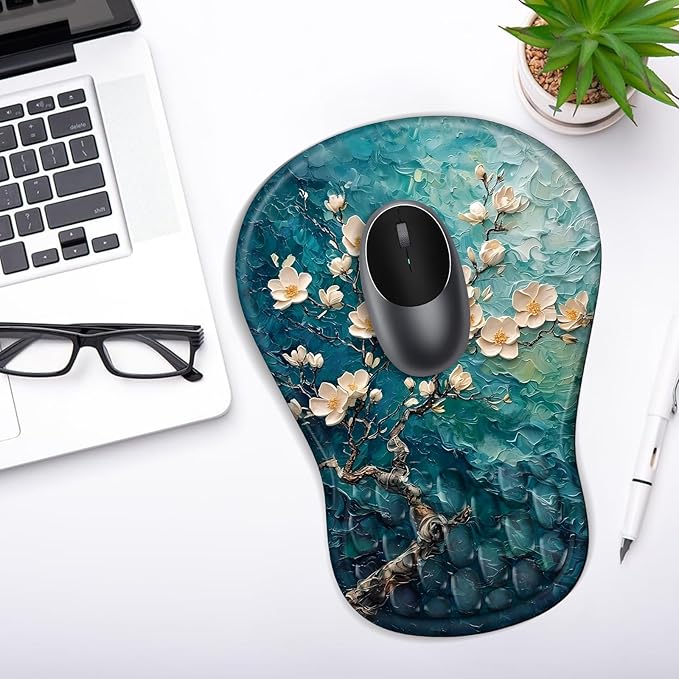 YIWEI Ergonomic Mouse Pad with Wrist Rest - Image 7