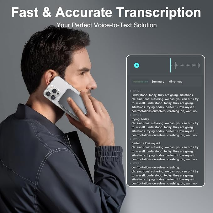 AI Voice Recorder, 64GB Note Voice Recorder - Image 2