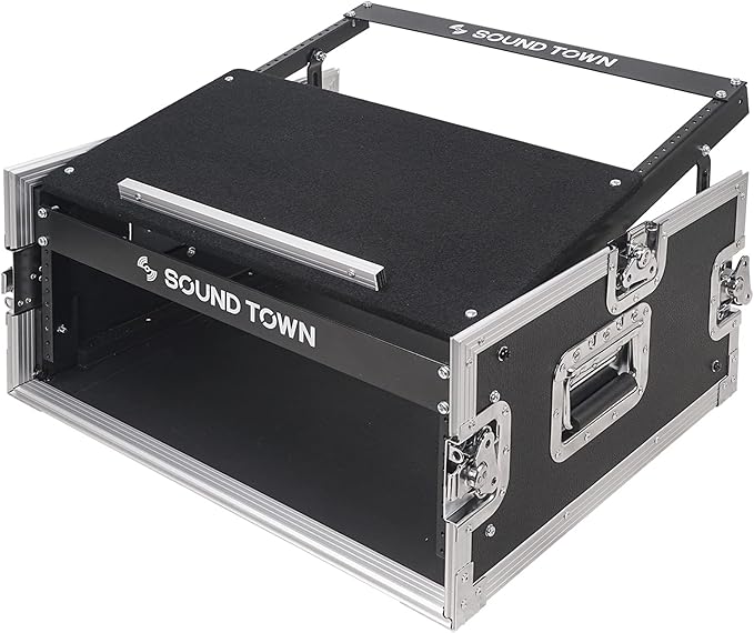 Sound Town 4U PA DJ Pro Audio Rack/Road ATA Case - Image 3