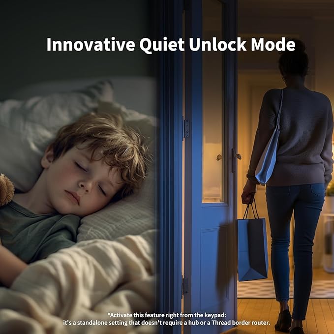 Aqara Smart Lock U200, Matter Over Thread, Keyless Entry Door Lock - Image 7