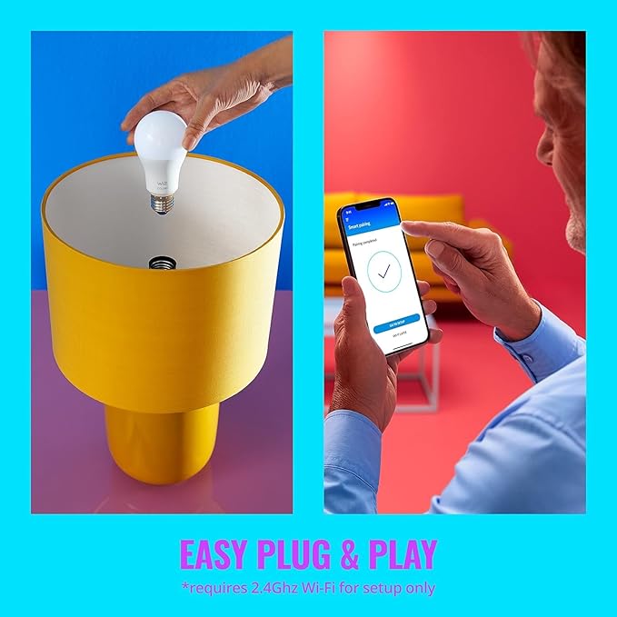 WiZ 65W BR30 Tunable White LED Smart Bulb - Image 3