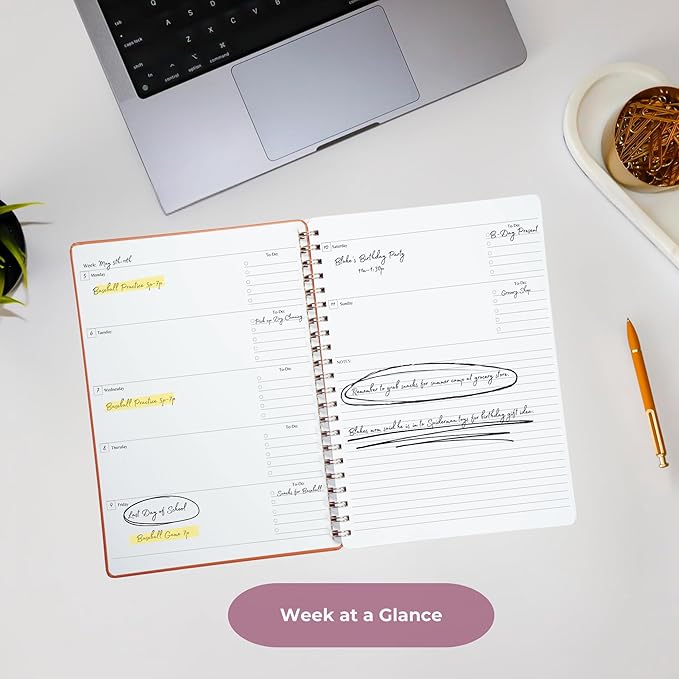 | Ultimate Yearly, Monthly Planner | 8.25" x 11.75" | To Do List Notebook - Image 5