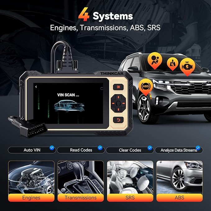 THINKCAR THINKSCAN 662 OBD2 Scanner, Car Diagnostic Tool - Image 3