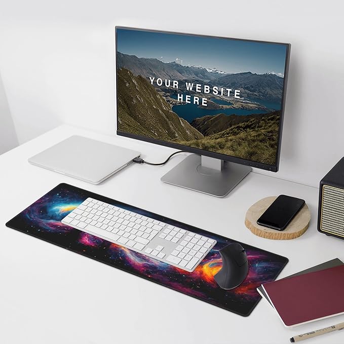 Galaxy Extended Big Mouse Pad Large, XL Gaming Mouse Pad Desk Pad, - Image 8