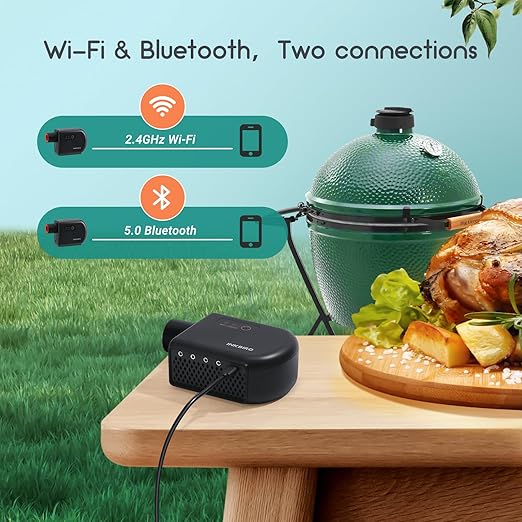 Wi-Fi & Bluetooth BBQ Smoker Temperature Controller - Image 2