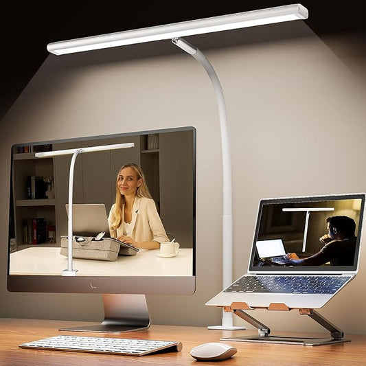Airlonv LED Desk Lamp for Office Home, Eye-Caring Desk Light by Airlonv