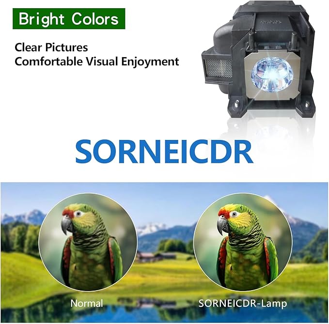 SORNEICDR ELP LP87 Replacement Projector Lamp Bulb Compatible - Image 3
