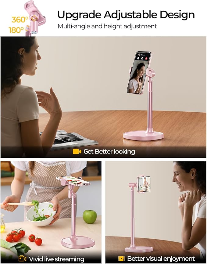 DIMONCOAT Cell Phone Stand for Desk, Stocking Stuffers Gifts for Teens Girls - Image 4