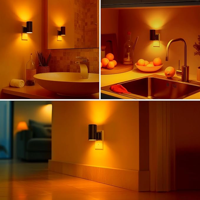 Briignite Night Lights Plug into Wall, Modern LED Night Light Plug in, Dusk to - Image 5