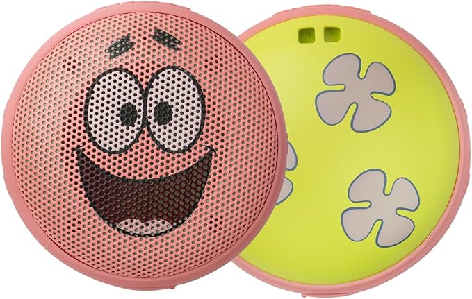 Speaqua Cruiser Patrick from Spongebob, Waterproof Bluetooth Speaker, Small - Image 5