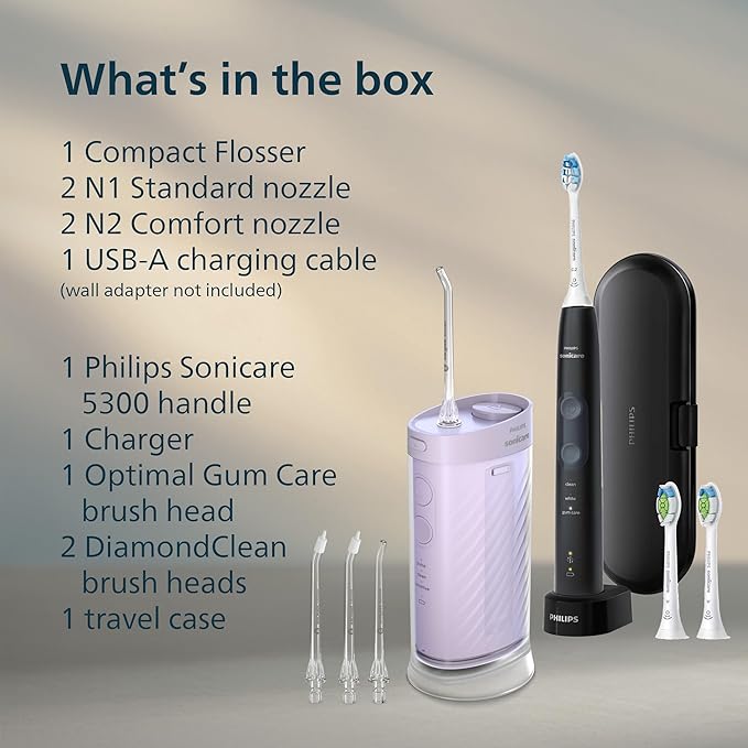 Philips Sonicare Compact Flosser 1000, ProtectiveClean 5300 Rechargeable - Image 11