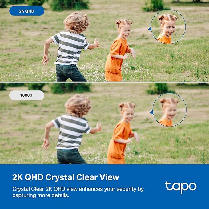 Tapo 2K+ Indoor/Outdoor Wired Security Camera - Image 2