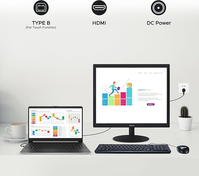 SKitphrati 17" Square 1280x1024 10-Point Multi Touch Screen Monitor - Image 4