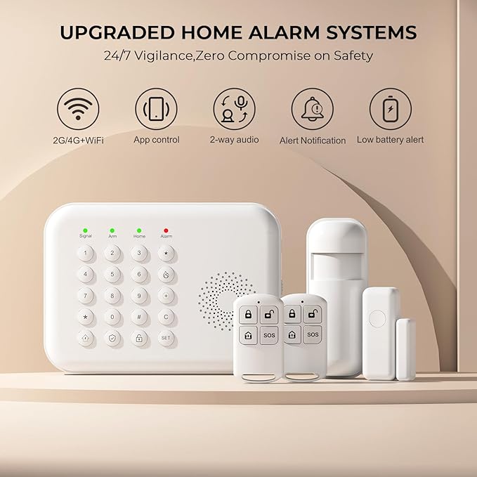 PGST Home Security Alarm System, Smart Home Alarm System - Image 2