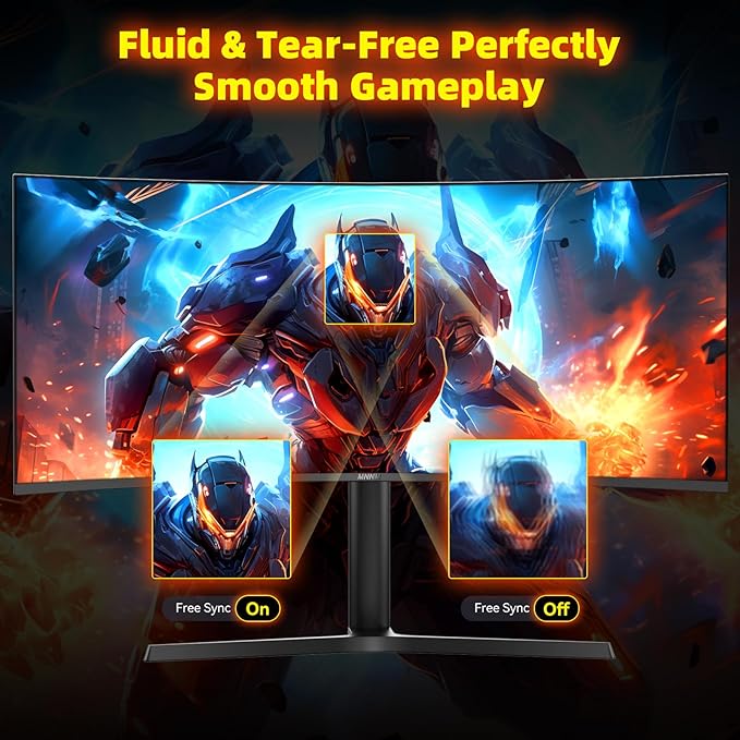 MNNM 34 Inch Ultrawide Gaming Monitor - Image 7