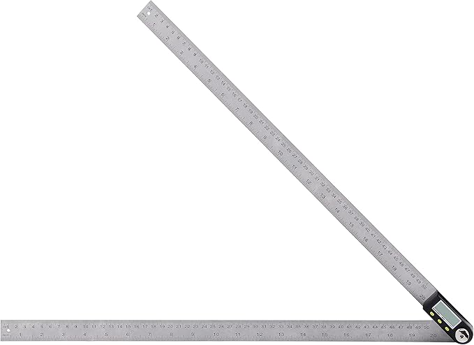 Yangoutool Digital Angle Ruler 20inches/500mm Stainless Steel Digital Angle by Yangoutool