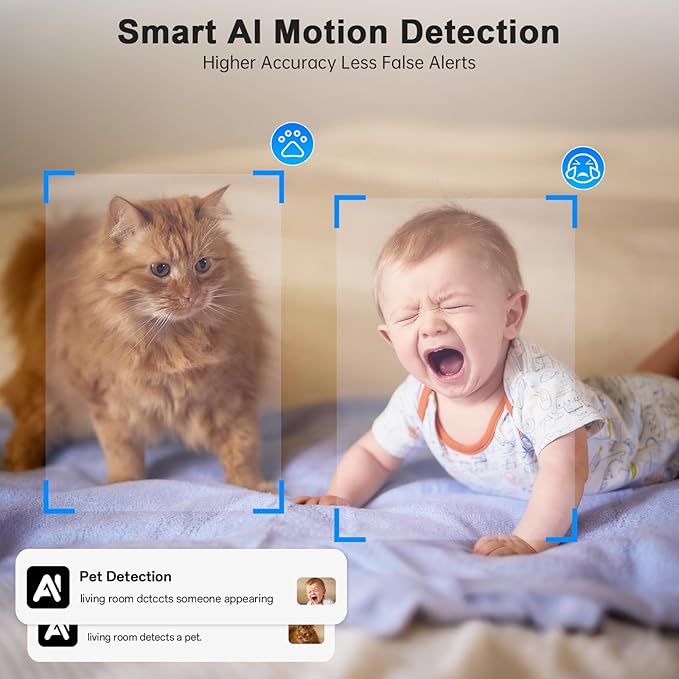 Jqimn 2K Security Camera Indoor - 5G&2.4G WiFi Cameras - Image 5
