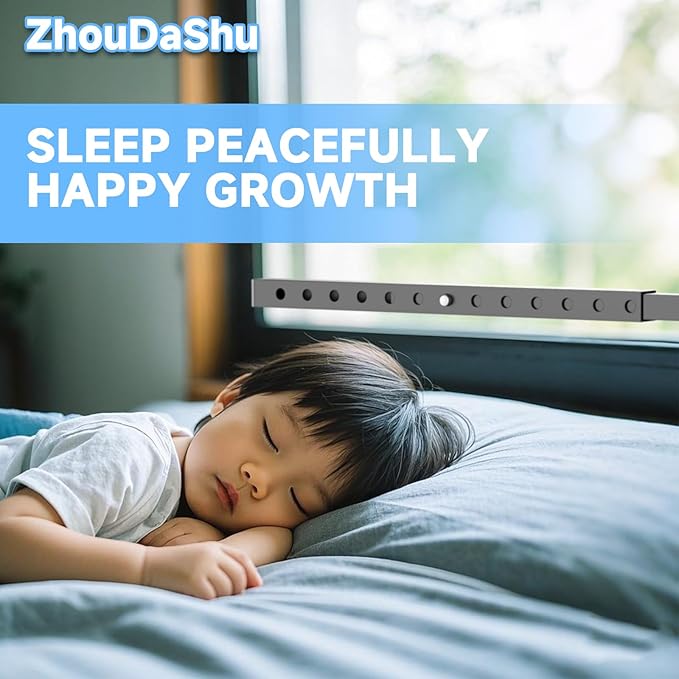 ZhouDaShu Adjustable Window Security Bars, Window Bars Security Inside Vertical - Image 5