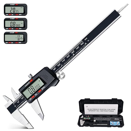 Kynup Digital Vernier Caliper, Caliper Measuring Tool, Outside Micrometer Dial by SunhpMallLLC