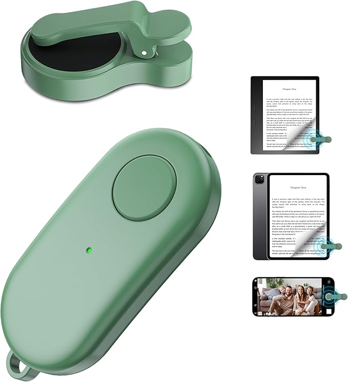 Remote Control Page Turner for Kindle Paperwhite Oasis Kobo eReaders, Kindle by HIGHGO