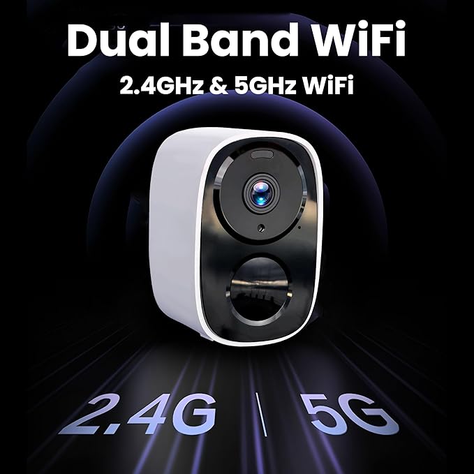 2025 Upgraded 2K Security Cameras Wireless Outdoor, Free Cloud Storage - Image 5