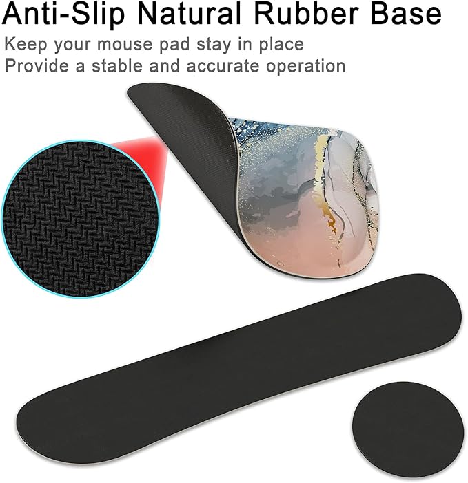 Keyboard Wrist Rest Memory Foam Ergonomic Mouse Pad - Image 4
