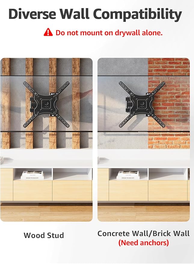 ELIVED Full Motion TV Wall Mount - Image 5
