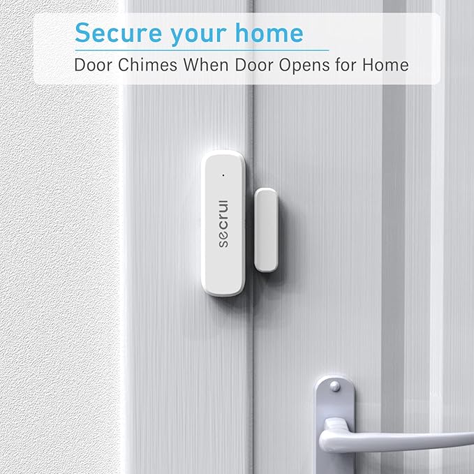 SECRUI Door Chime with Adjustable Volume –Wireless Entry Alert with 52 Chimes – - Image 2