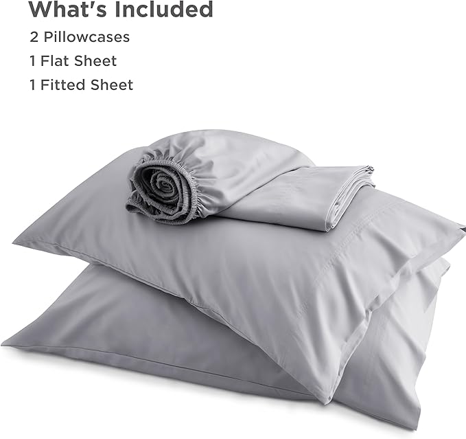 Bedsure California King Sheet Sets, Cooling Sheets, Rayon Derived from Bamboo - Image 8