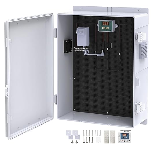 Akwscyby Outdoor Electrical Box, Waterproof Electrical Junction Box IP65 ABS - Image 8