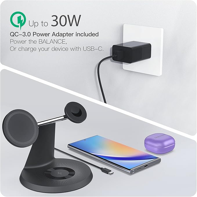 3-in-1 Wireless Charging Station - Image 6