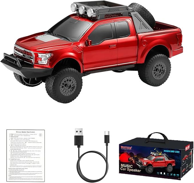 WS-589 Rugged Pickup Truck Bluetooth Replica Speaker – Portable Audio by WSTER