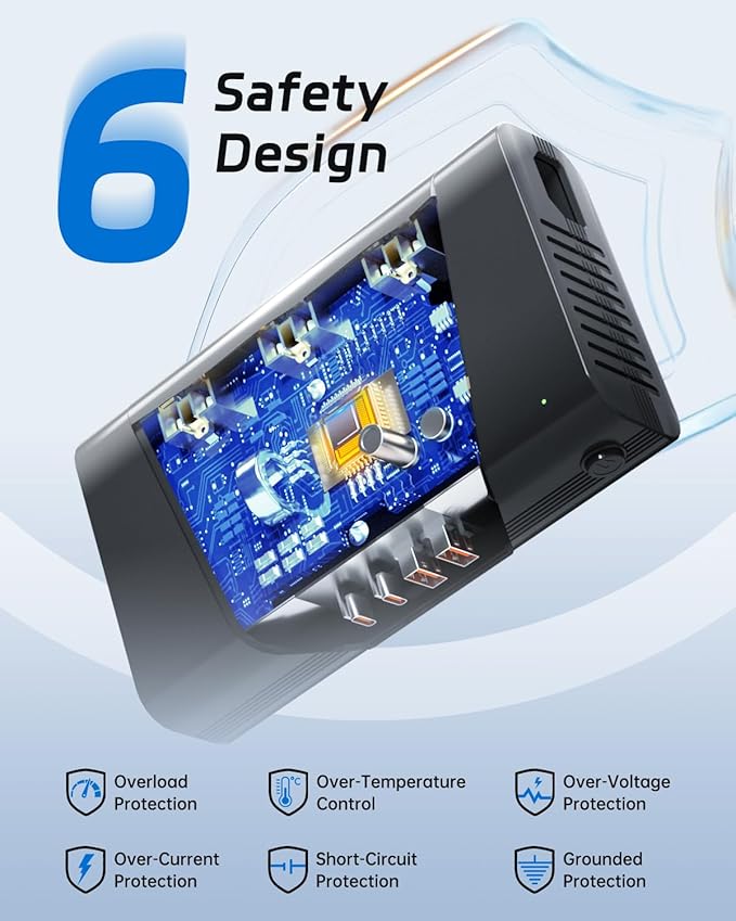 DOACE 220V to 110V Converter - 800W Voltage Converter US to Europe - Image 6