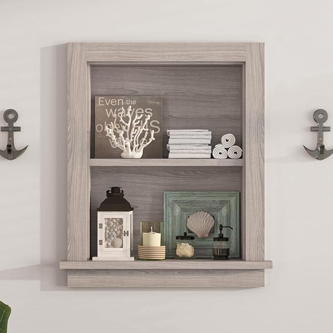 Recessed Medicine Cabinet, Fully Assembled Recessed Wall Niche, Waterproof in by Mepplzian