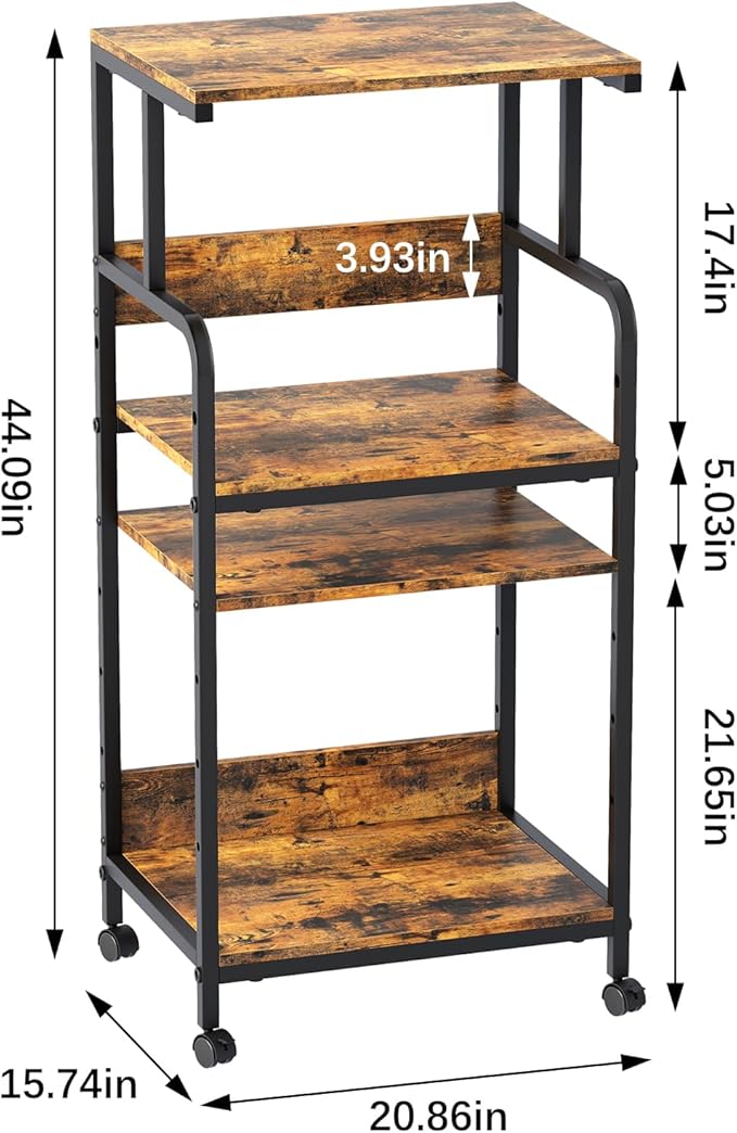 Arbuxzuy 4 Tier Printer Stand - Image 4