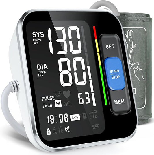 Blood Pressure Monitors for Home Use Upper Arm, Accurate Cuff 8.7”-15.7” Monitor by ATUDER