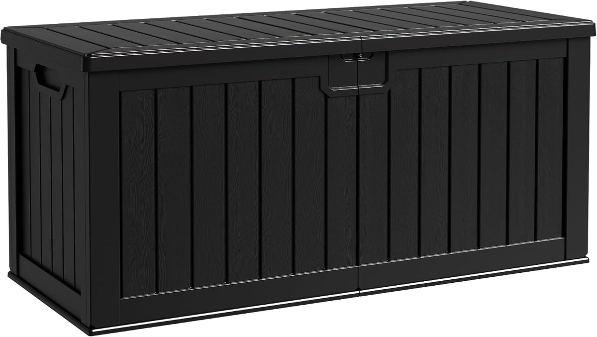 flamaker 250 gallon resin deck box, xxl waterproof, main product view