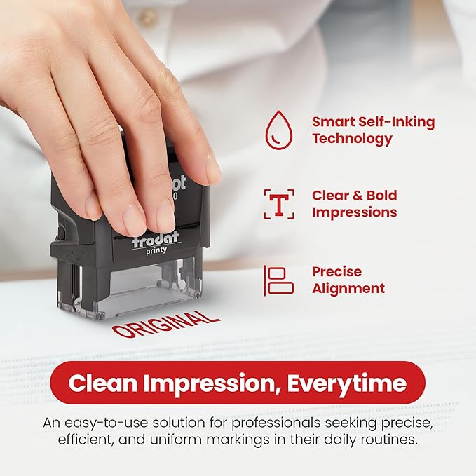 Promot Original Self Inking Rubber Stamp - Image 3