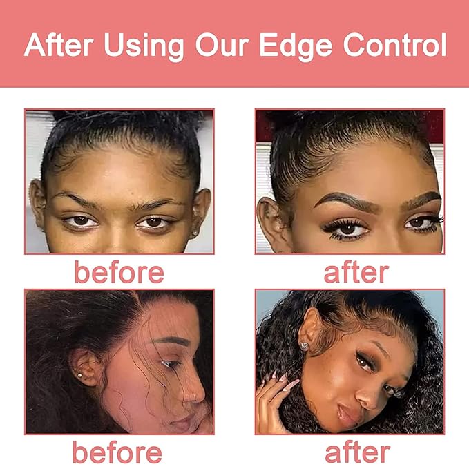 Edge Control Wax for Women Strong Hold Non-greasy Edge Control Smoother Edge Wax - Image 6