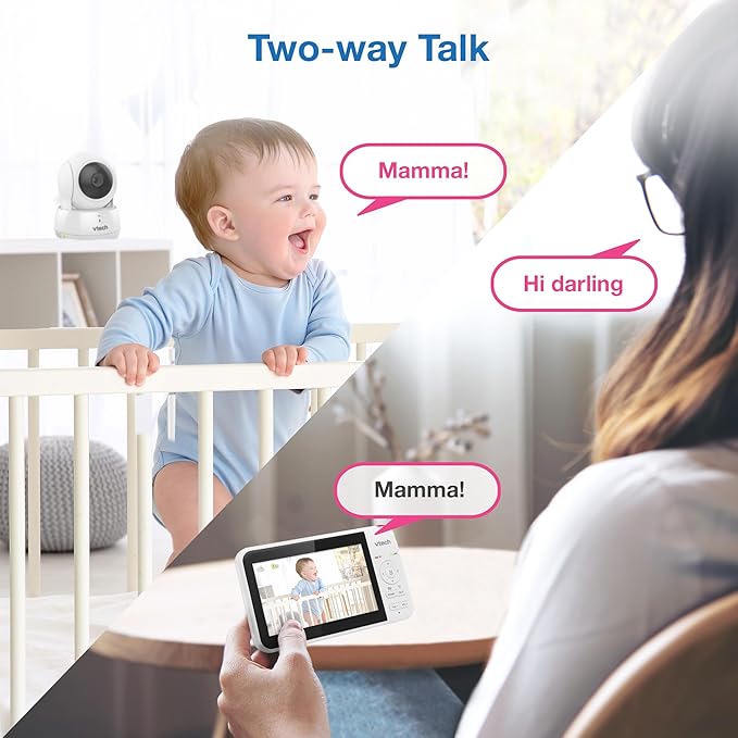 VTech VM924-2 Remote Pan-Tilt-Zoom Baby Monitor - Image 8