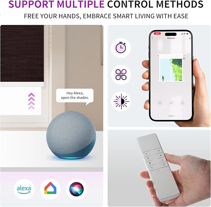 Astomi Motorized Blinds with Remote - Image 4